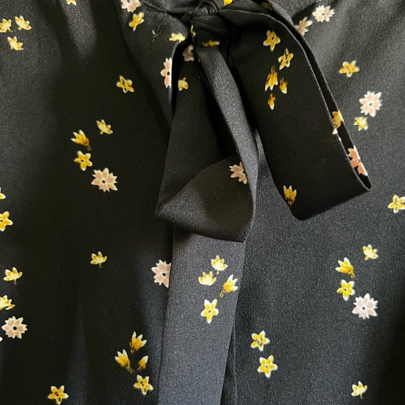 Floral Black Dress - Picture 3 of 6